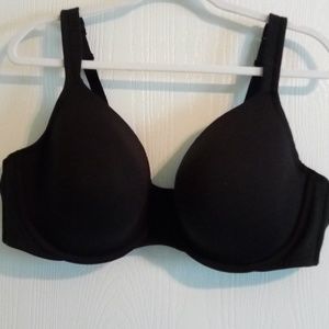2/$30 NWOT Cacique Black Bra, Size 46C